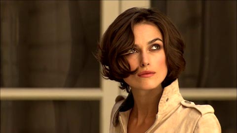 Chanel has released video footage of Keira Knightley in a beige leather 