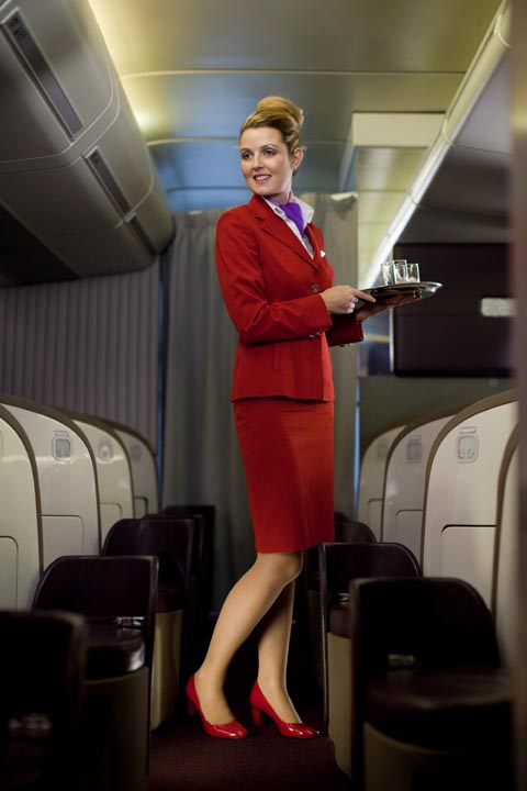 Virgin Atlantic uniform