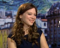 Cannes videos: <i>Pirates</i> conference and première; Léa Seydoux interview