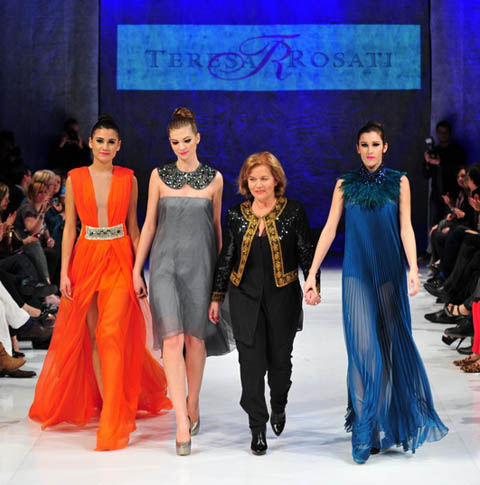Teresa Rosati brings glamour to Vancouver Fashion Week