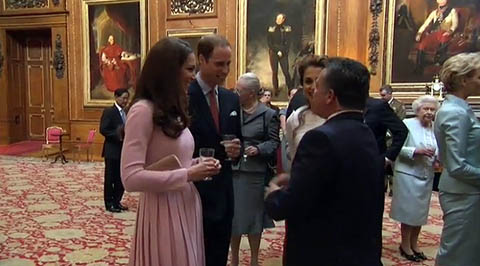 Duchess of Cambridge wears dress from Kiwi-born designer at Jubilee luncheon