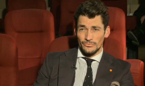 David Gandy is Red Nose Day’s new fashion ambassador, supporting Comic Relief