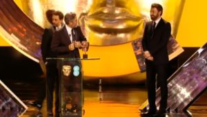 Video: <i>Argo</i> triumphs again, at the BAFTAs; Daniel Day-Lewis and Emmanuelle Riva win top acting awards