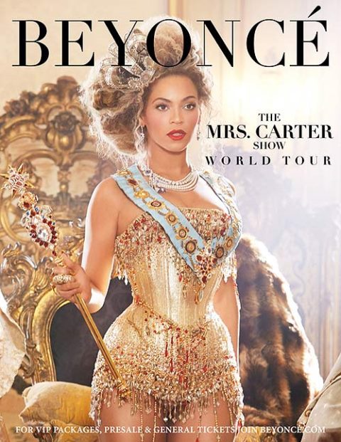 Beyoncé teases her Mrs Carter Show World Tour