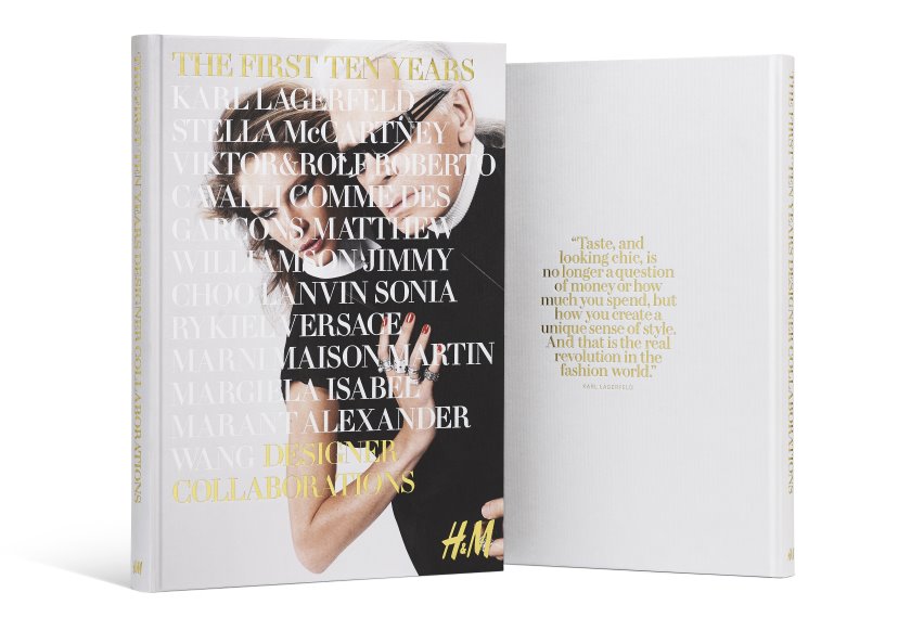 H&M celebrates 10 years of designer collaborations with new book launching November 6