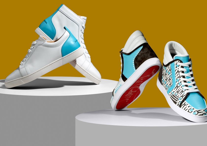 Christian Louboutin creates limited-edition men’s capsule collection for SportyHenri.com
