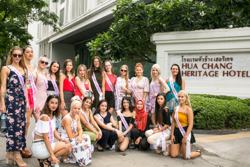 Last night in Bangkok for Miss Universe New Zealand’s 2018 finalists