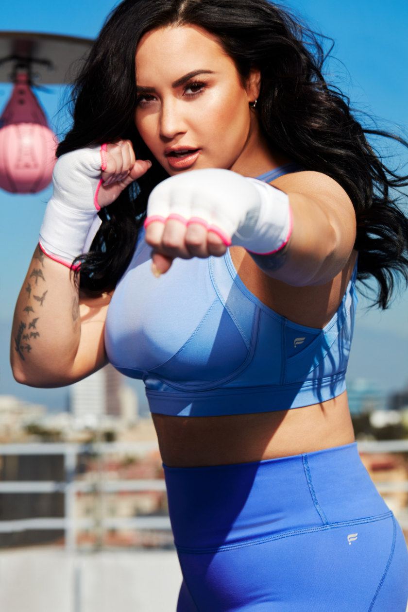 Demi Lovato for Fabletics collection pledges US$125,000 to WHO COVID-19 fund