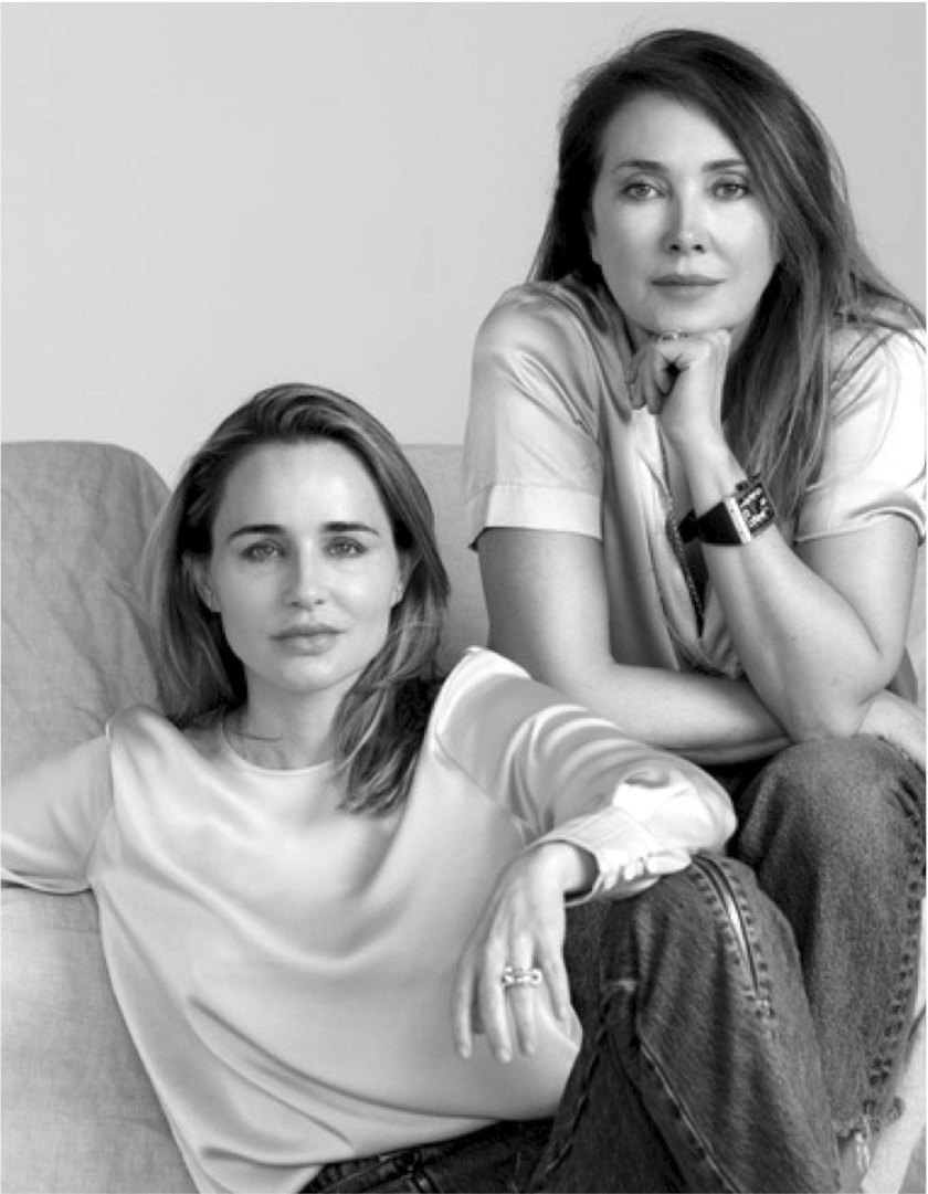 Nicole Rechelbacher and Kiran Stordalen