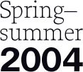 Lucire spring–sumemr 2003