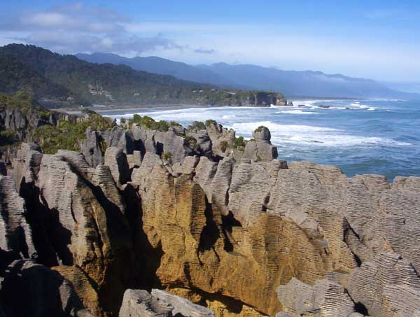 Pancake Rocks, photographed by Jo Donnelly