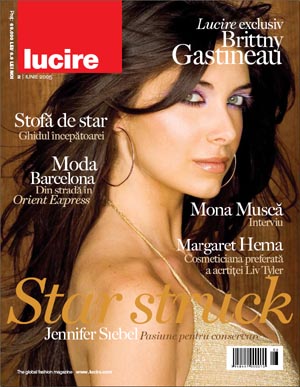 Lucire June 2005 with Brittny Gastineau