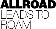 Allroad leads to roam