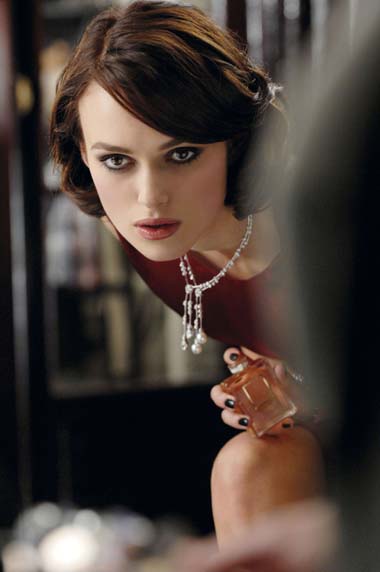Keira Knightley, modelling for Chanel
