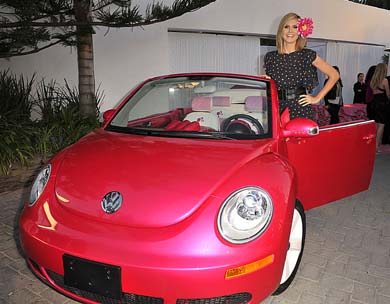 Heidi Klum with Barbie