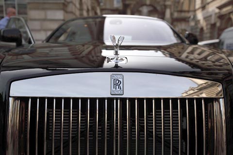 Rolls-Royce Phantom, photographed by Douglas Rimington