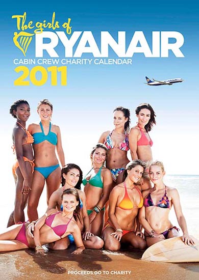 Ryanair launches its 2011 cabin crew calendar – Lucire