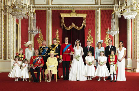 Royal Wedding portraits
