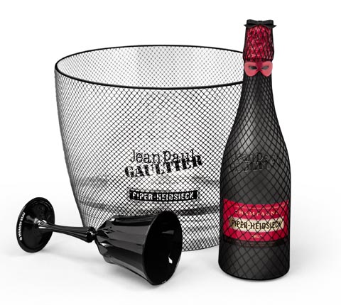 Jean Paul Gaultier Piper-Heidsieck bottle