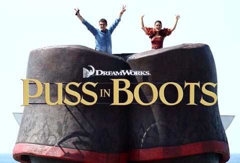 Puss in Boots photocall