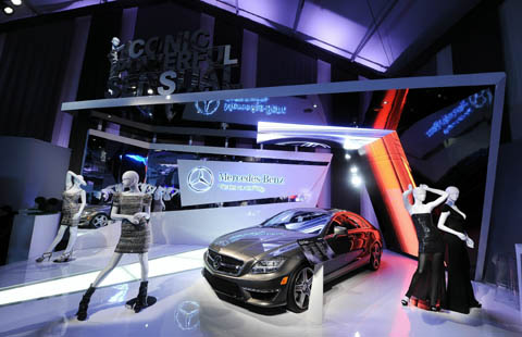 Mercedes-Benz CLS at New York Fashion Week