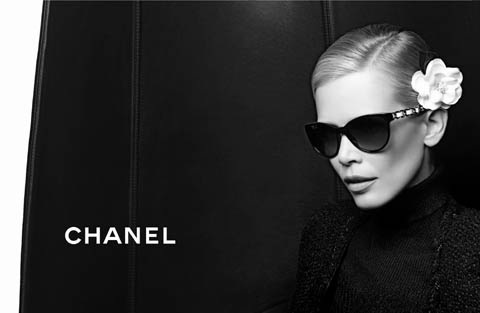 Claudia Schiffer for Chanel eyewear