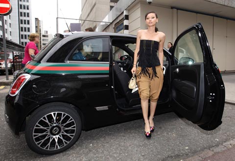 Fiat 500 by Gucci launch in London