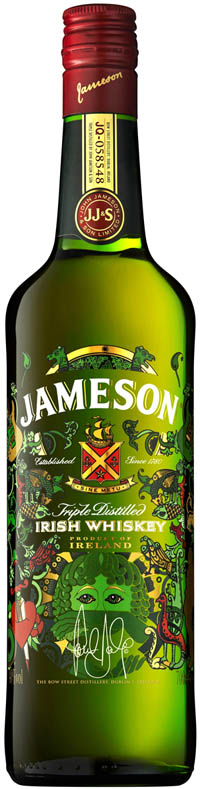 Jameson Irish Whiskey releases limited-edition bottle for St Patrick’s Day 2012