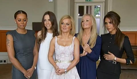 Victoria Beckham reunites with Spice Girls for <i>Viva Forever</i> launch