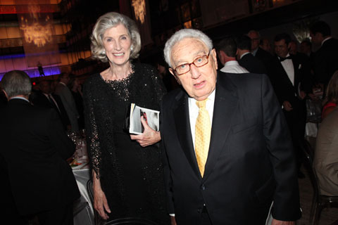 Nancy and Henry Kissinger