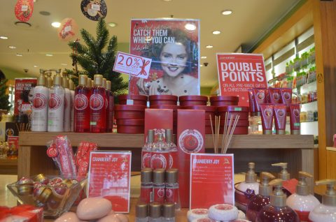 The Body Shop’s Christmas event: in anticipation of the next one