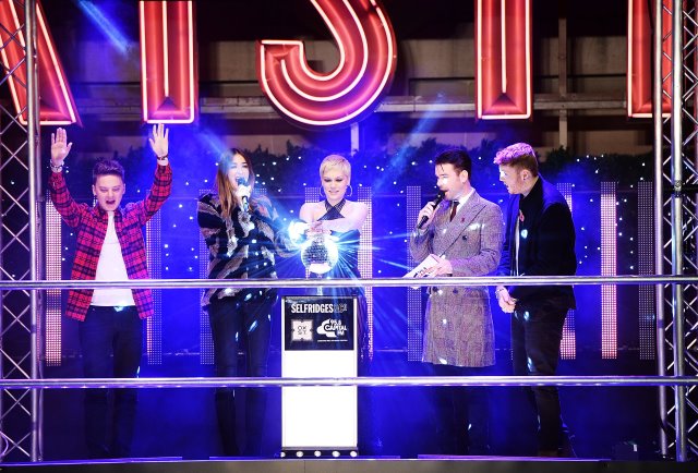 Jessie J, James Arthur, Conor Maynard turn on the Oxford Street Christmas lights