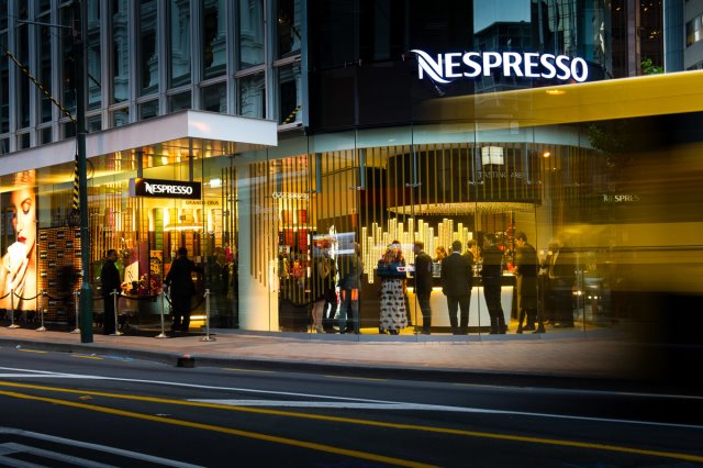 Nespresso launches Wellington boutique with the help of the PM, Taika Waititi, and Team New Zealand