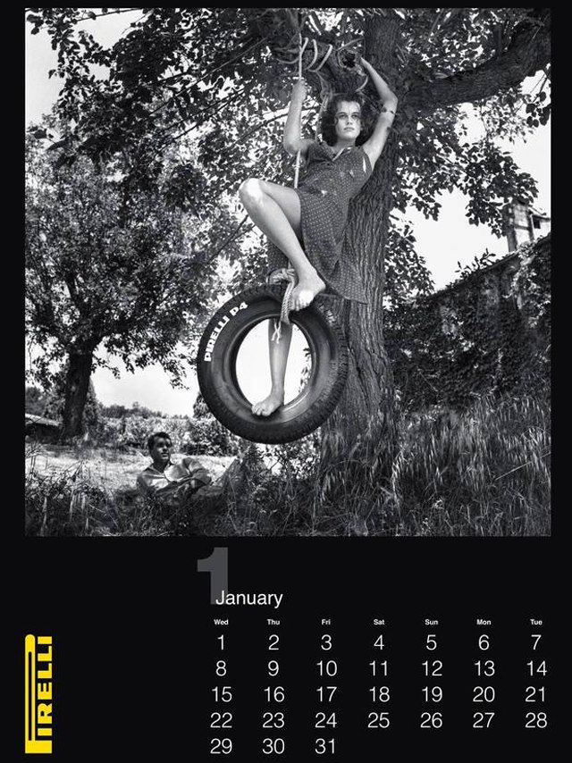 Pirelli releases Helmut Newton-photographed calendar for 2014