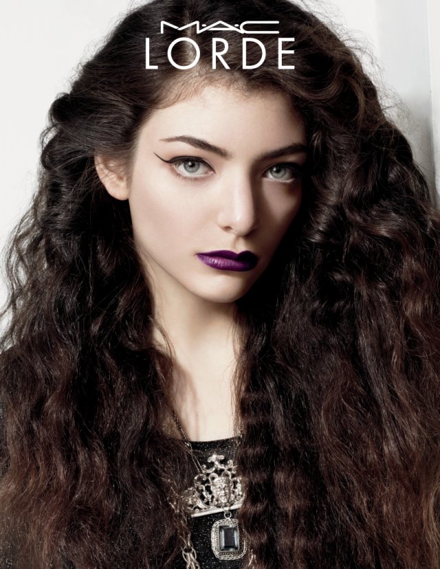 Lorde and MAC collaborate on limited-edition lipstick and eyeliner