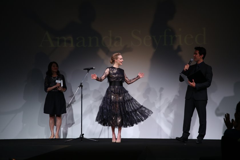 Amanda Seyfried is VIP at Clé de Peau Beauté’s global launch event in Tokyo