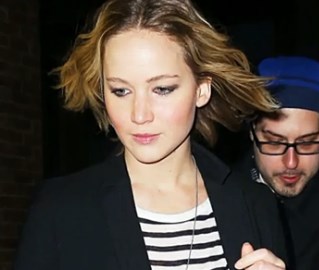 Video: Jennifer Lawrence puts paid to romance rumours; Lady Gaga in white