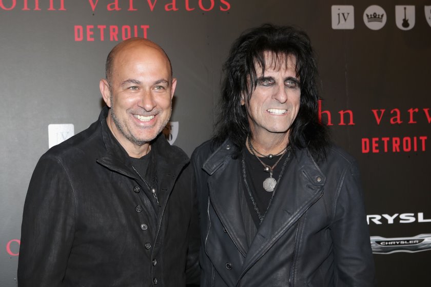 John Varvatos opens in Detroit with black-carpet party, with Alice Cooper rocking his best