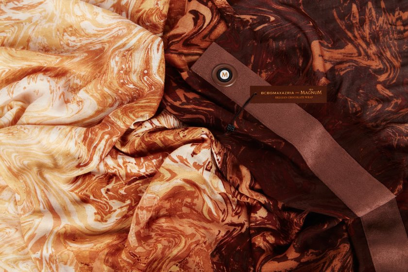 BCBG Max Azria releases Magnum Belgian Chocolate Wrap, fashion with a chocolate scent
