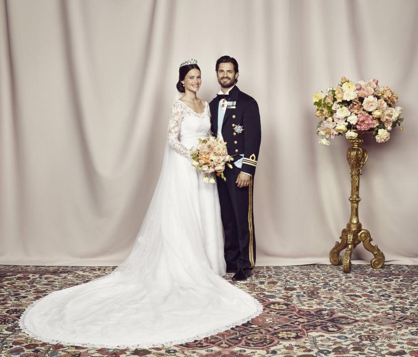 Royal Wedding: Prince Carl Philip and Sofia Hellqvist wed, the bride wearing Ida Sjöstedt