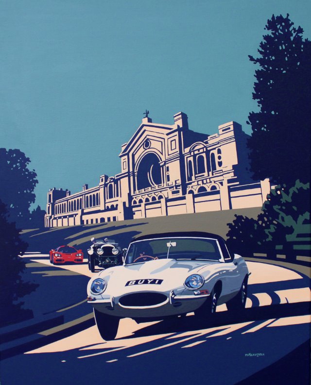 <i>Classic & Sports Car</i> London Show gets an iconic poster by artist Tim Layzell