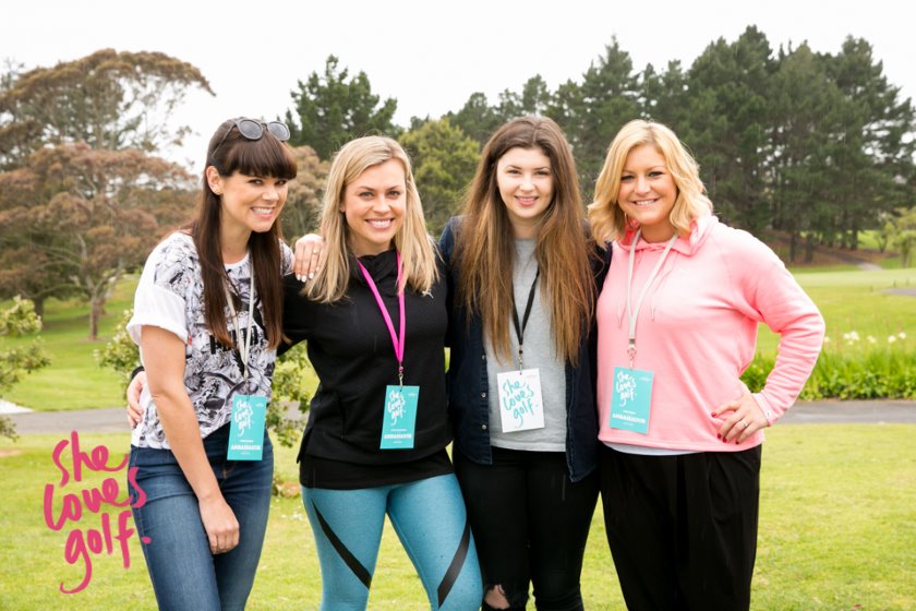 Be in to win with <i>She Loves Golf</i>: Lydia Ko, Toni Street, Laura McGoldrick, Jamie Curry, Amber Peebles promote the sport
