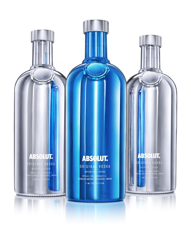 Absolut releases dazzling limited-edition Electrik bottles to close 2015