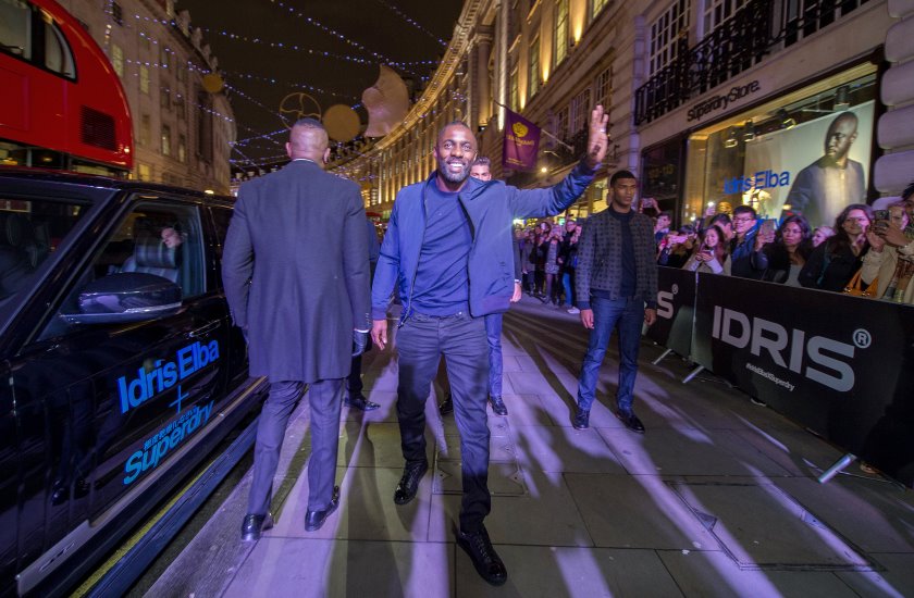 Idris Elba + Superdry Collection, comprising 250 menswear pieces, launches at Regent Street store