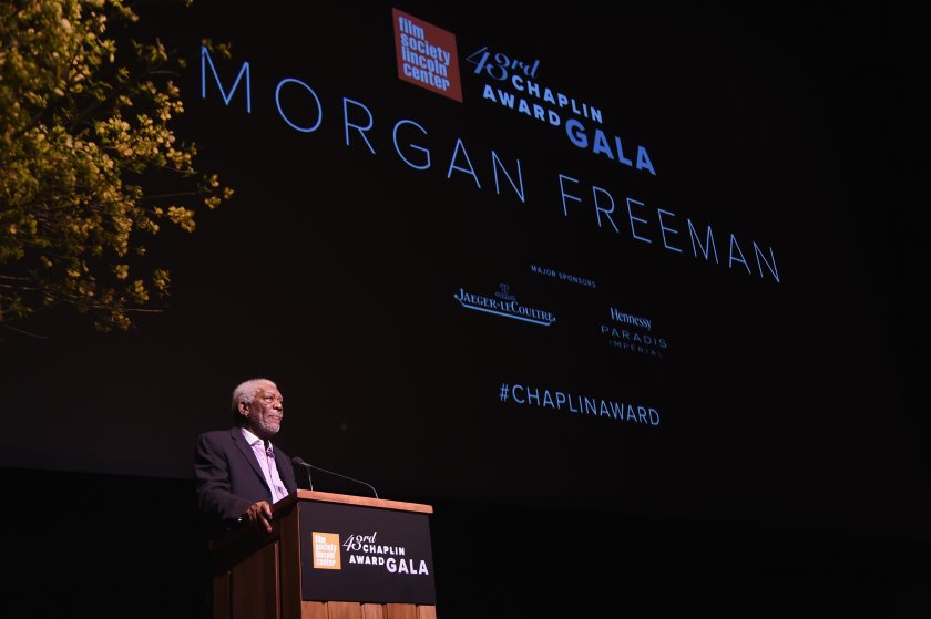 Morgan Freeman honoured at 43rd Annual Chaplin Award Gala by Film Society of Lincoln Center