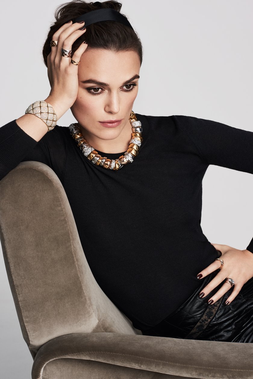 Keira Knightley to front Chanel Coco Crush campaign for autumn 2016, directed by Mario Testino