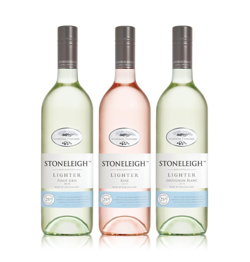 Stoneleigh’s right on trend with its Lighter wines, with 25 per cent less alcohol
