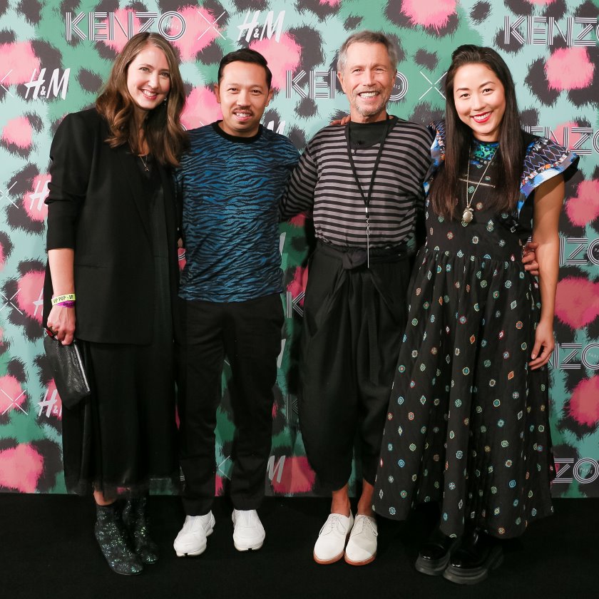 Lupita Nyong’o, Iman, Charli XCX, Elizabeth Olsen attend Kenzo × H&M launch, directed by Jean-Paul Goude