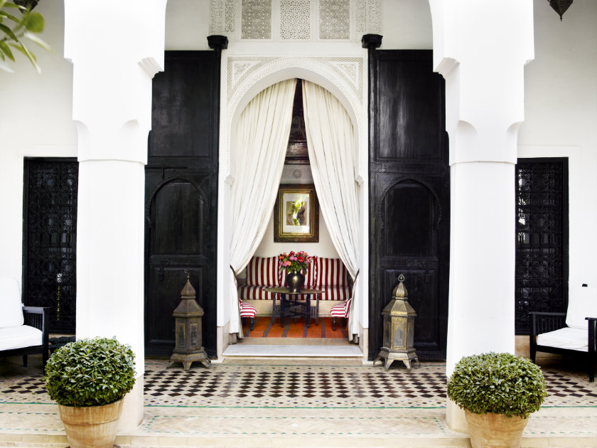 British glamour meets Moroccan tradition