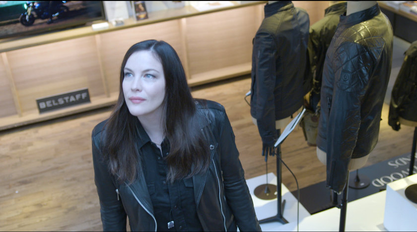 Liv Tyler explores Tokyo during Belstaff flagship store opening